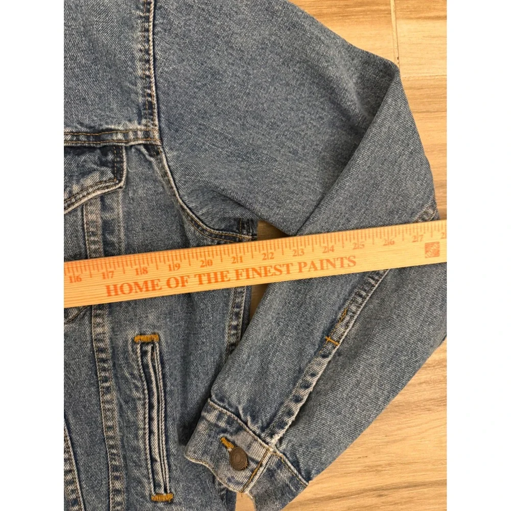 Vintage Levis Levi's Type III Trucker Jacket Made in USA Blue Mens Small 90s - Picture 6 of 8